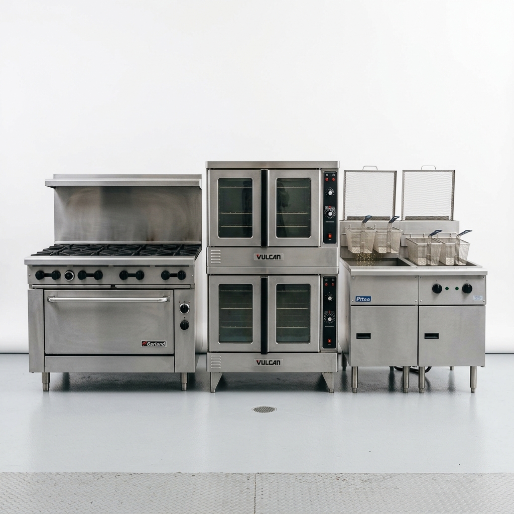 Commercial kitchen equipment showcase